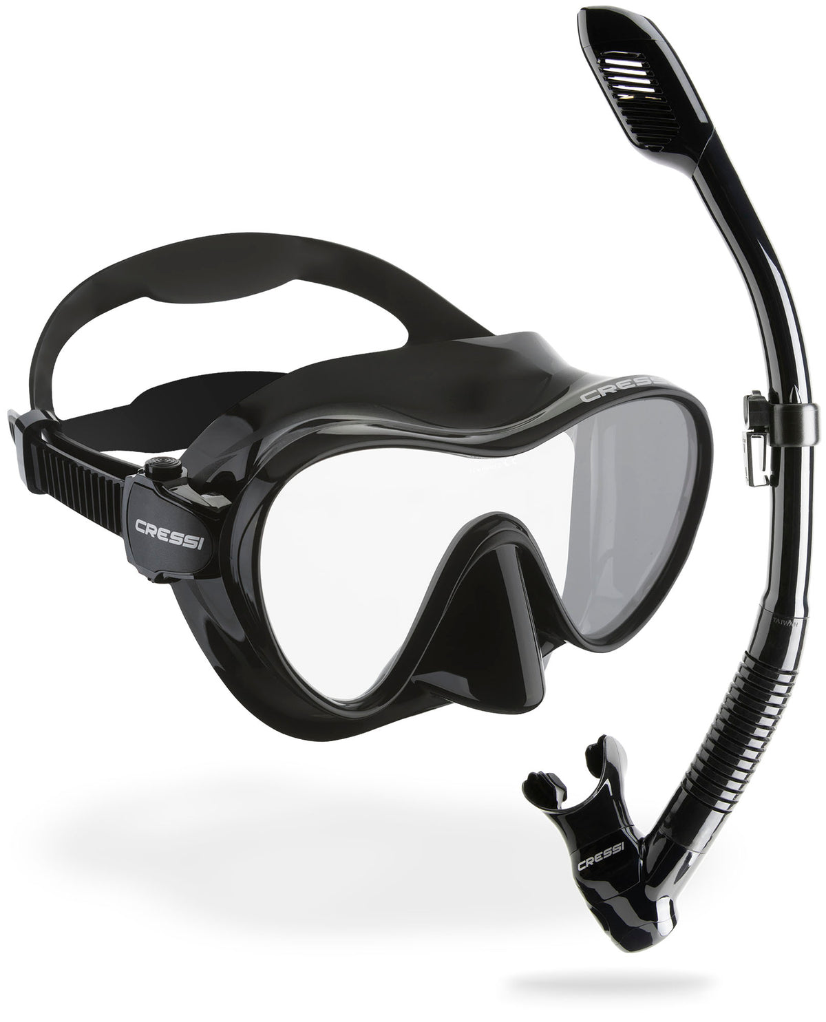 Cressi F1 + Supernova Dry Combo - Black