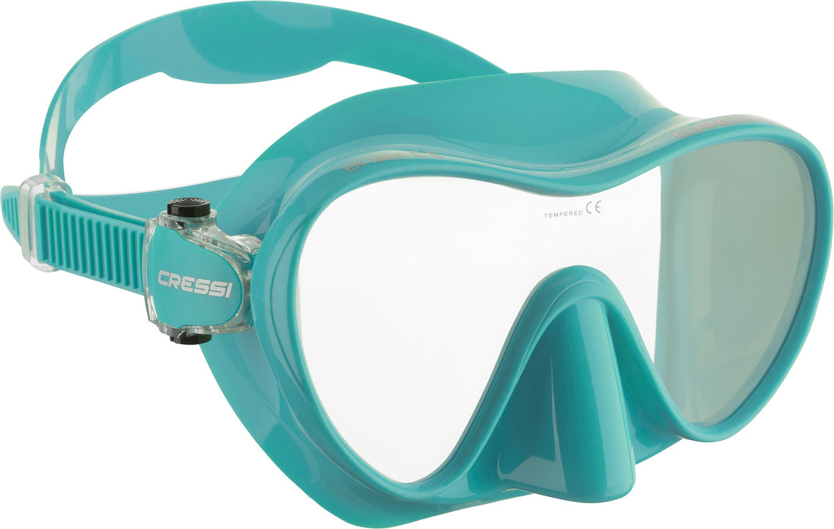 Cressi F1 Small Mask - Turquoise