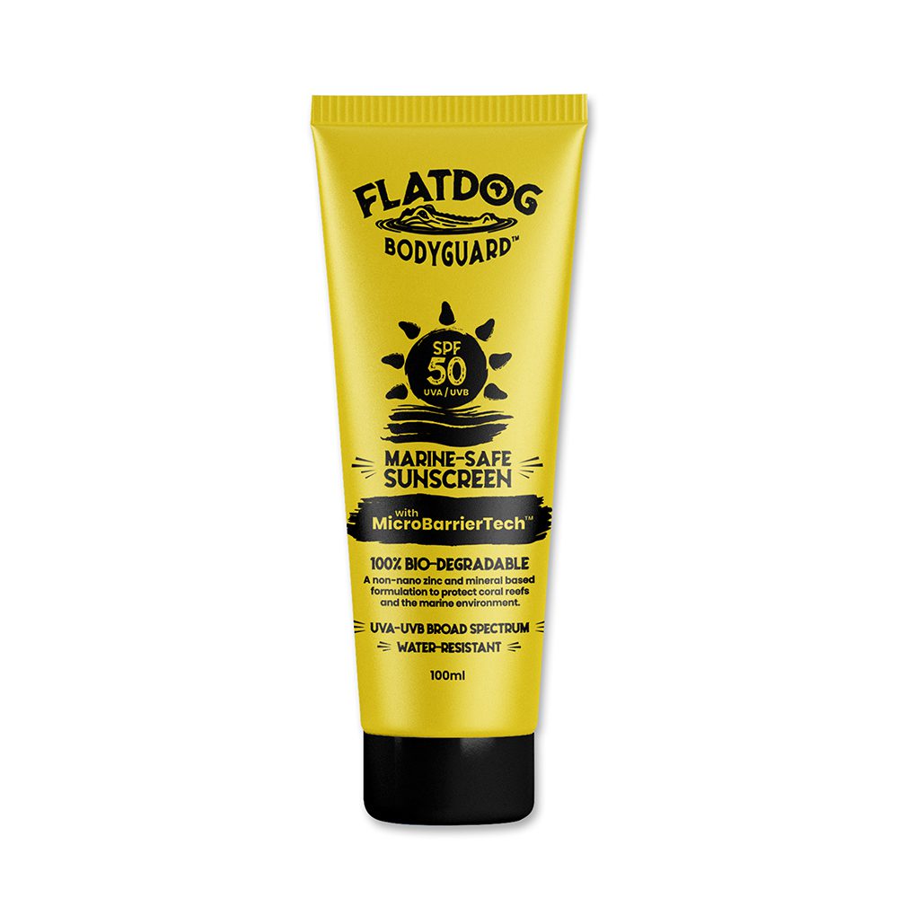 Flatdog Bodyguard 50SPF Mineral-based Sunscreen 100ml