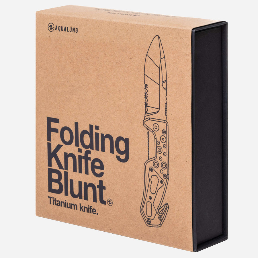 Blunt Tip Folding Dive Knife