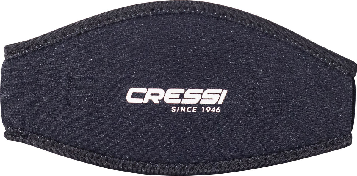 Cressi Neoprene Mask Strap Cover - Black
