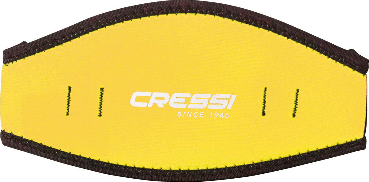 Cressi Neoprene Mask Strap Cover - Yellow