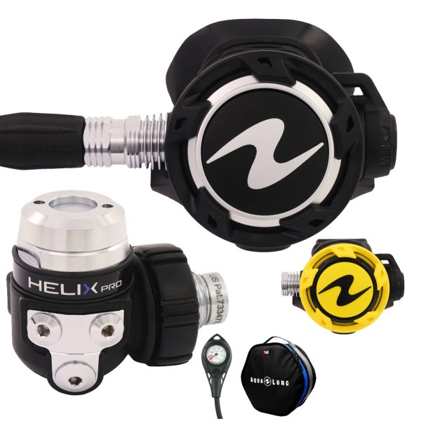 Helix Pro Regulator – DIN W/Octo + SPG + Bag