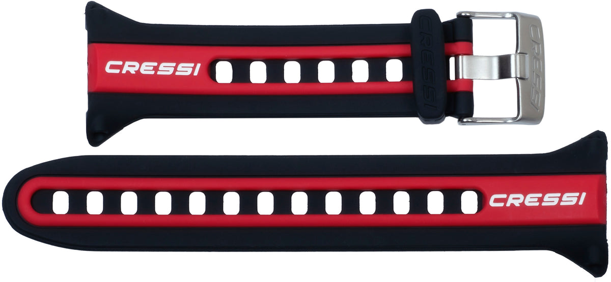 Cressi Watch Style Computer Band - Black/red/white