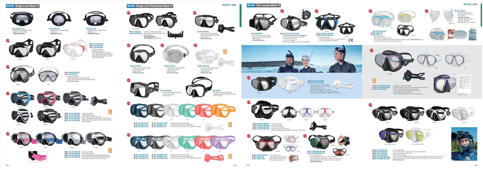 Scuba Diving mask manufacturer