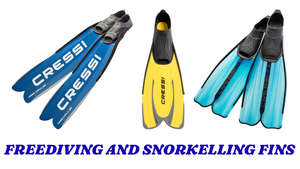 Freediving and Snorkelling Fins