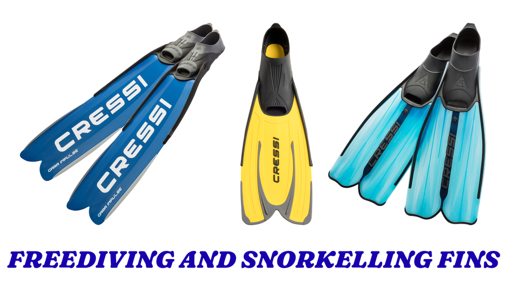 Freediving and Snorkelling Fins