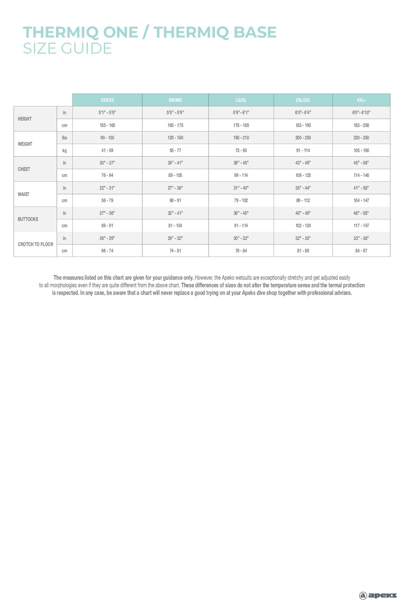 ThermiQ One Undersuit Base Layer