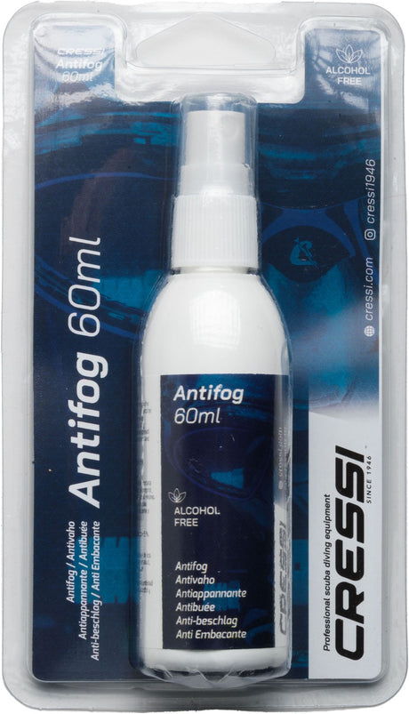 Cressi Anti-Fog 0% Alcohol Solution 60ml