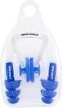 Cressi Aqua Kit Ear Plugs + Nose Clip - Blue