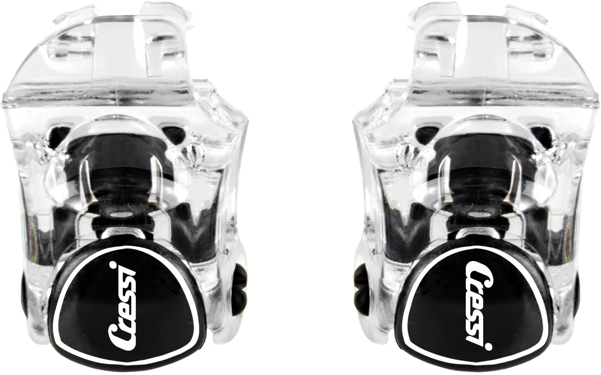 Cressi Buckles for Swim Goggles (2pcs) - Clear