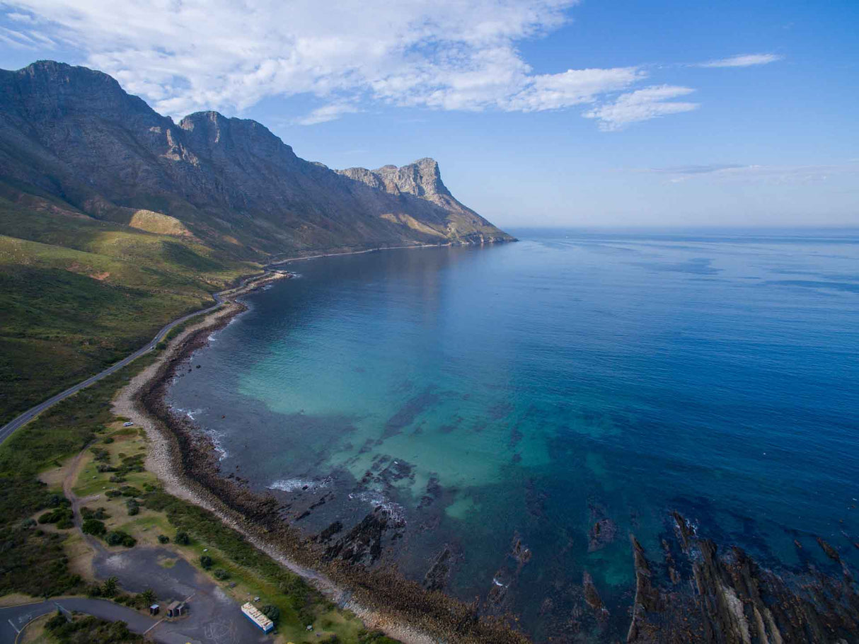 Mountains surrounding False Bay