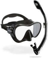 Cressi F1 + Supernova Dry Combo - Black