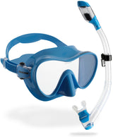 Cressi F1 + Supernova Dry Combo - Blue/light blue