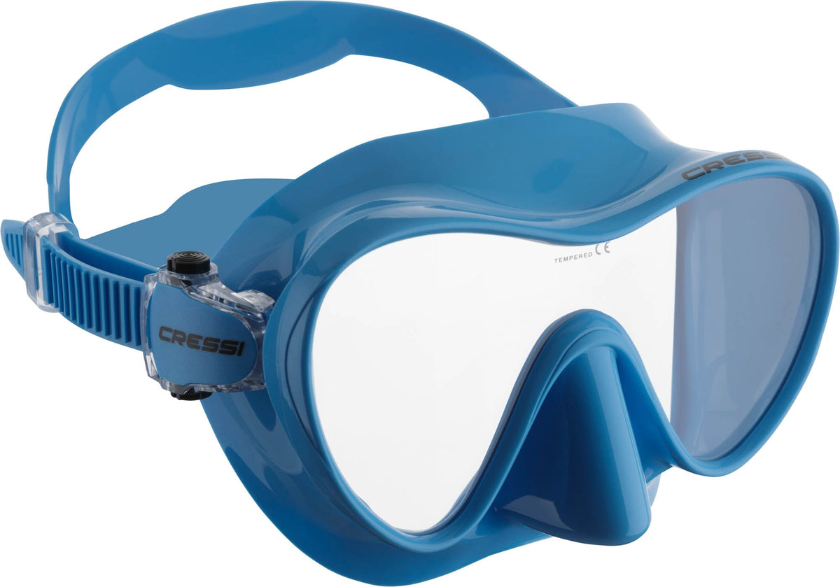 Cressi F1 Small Mask - Blue
