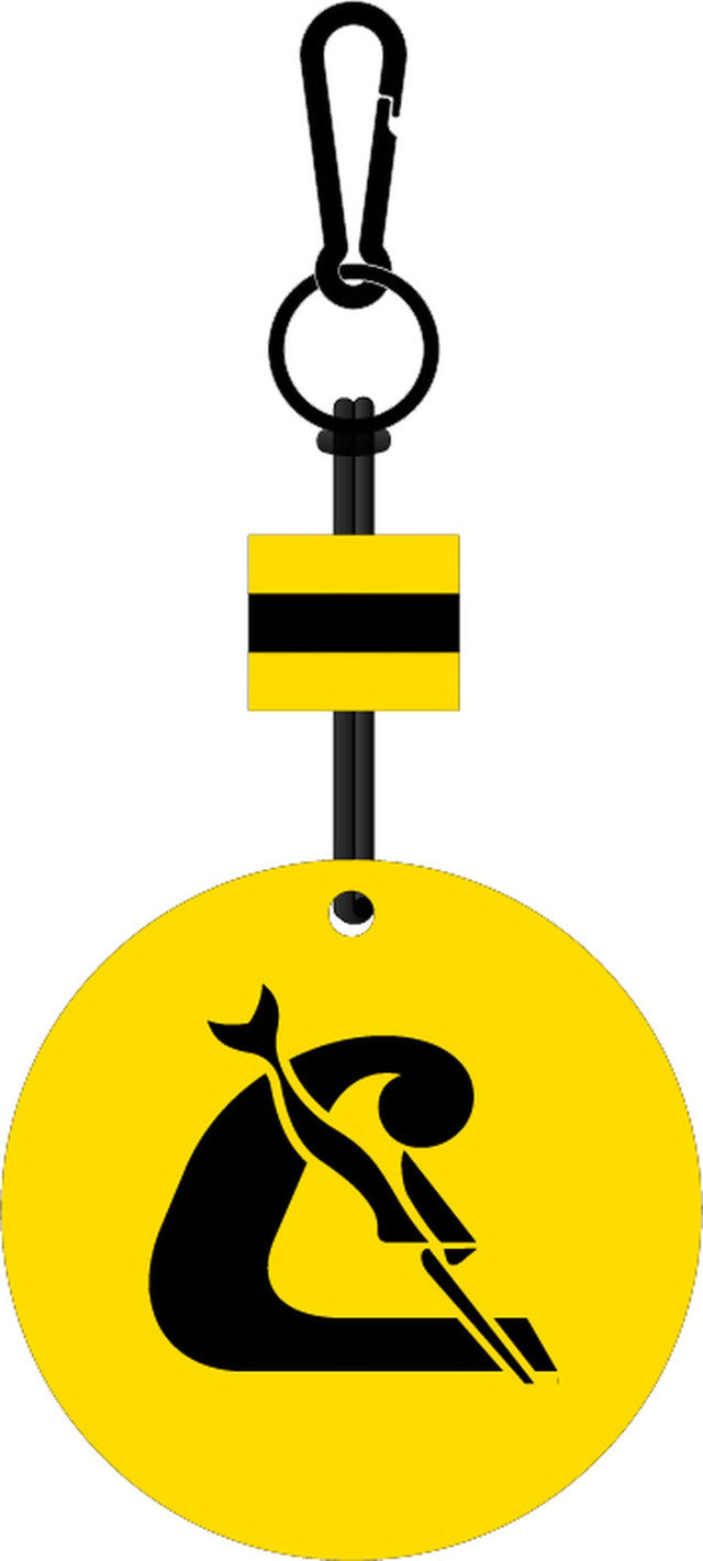 Cressi Floating Keychain - Yellow