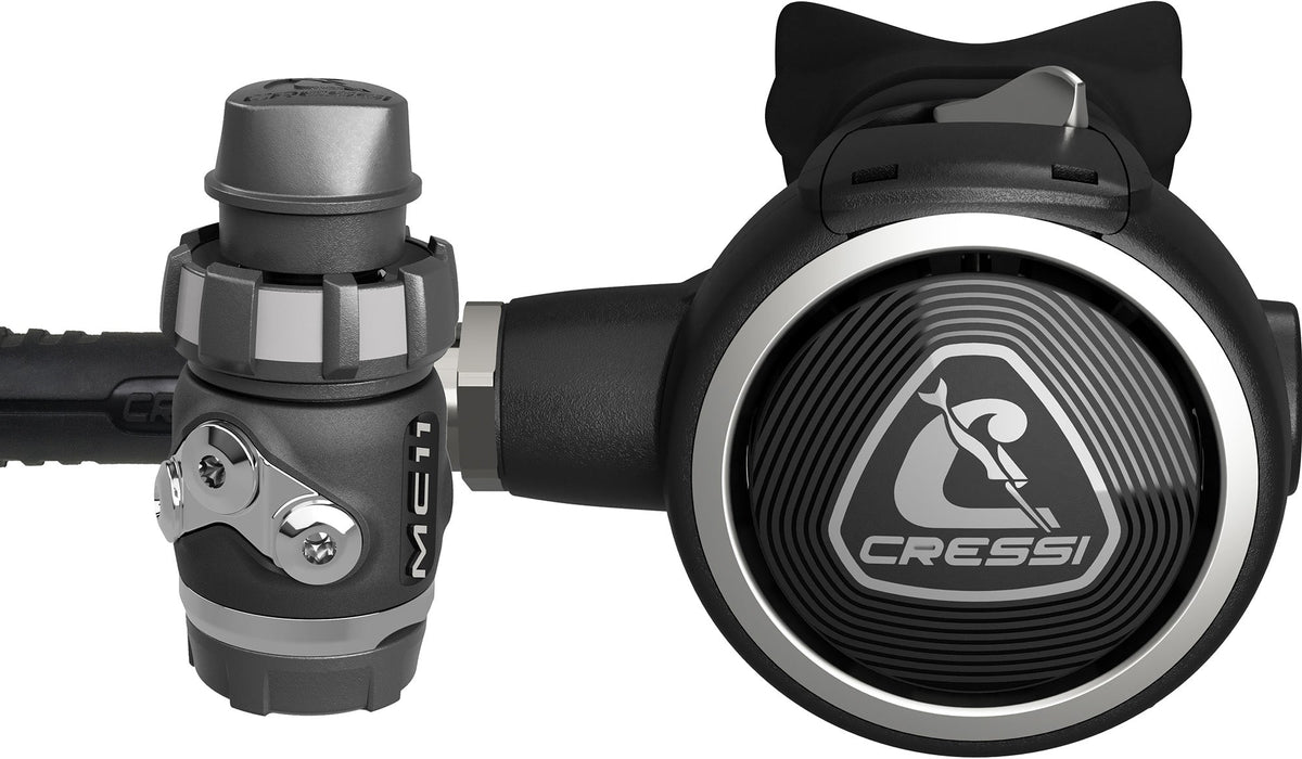 Cressi MC11 SC + Zen Pro Regulator DIN silver
