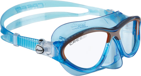 Cressi Moon Kid Mask - Blue/orange