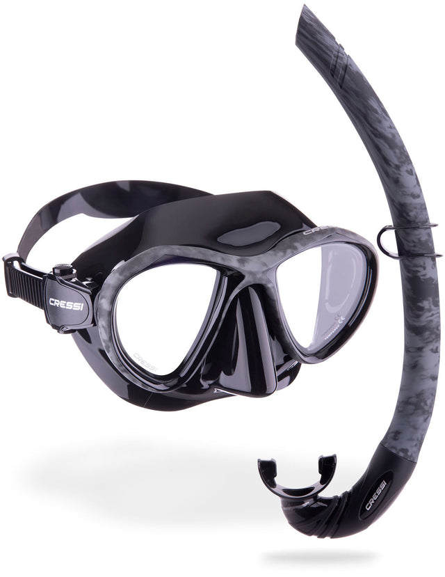 Cressi Metis + Corsica Hunter Combo - Black
