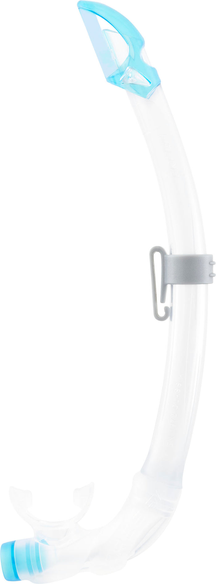 Cressi Mexico Pro Snorkel - Clear/aquamarine