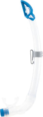 Cressi Mexico Pro Snorkel - Clear/azure