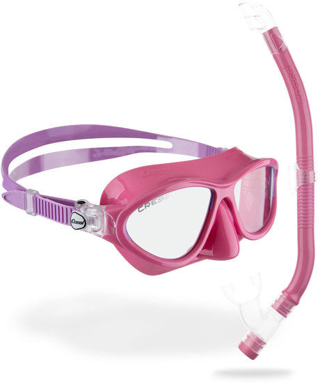 Cressi Moon Kid + Top Combo - Pink/lilac