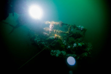 Exploring the deep wreck of the Princess Elizabeth in cape town