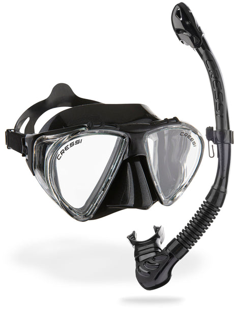 Cressi Penta+ Alpha Combo - Black/black