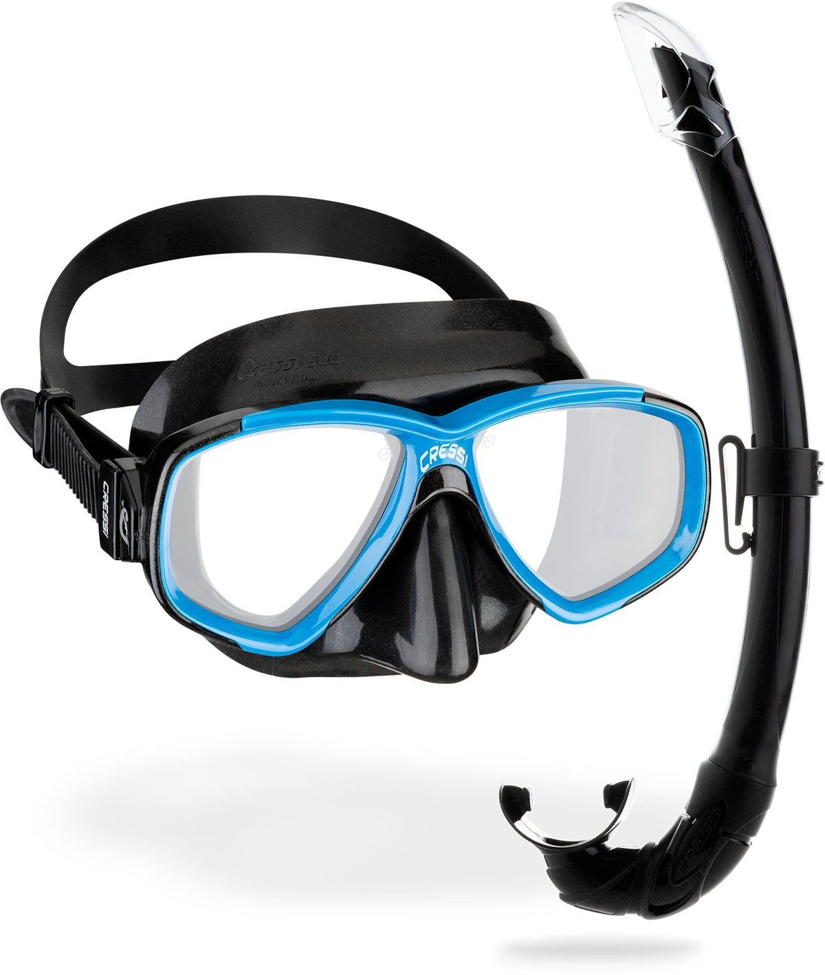 Cressi Perla + Mexico Combo - Black/blue