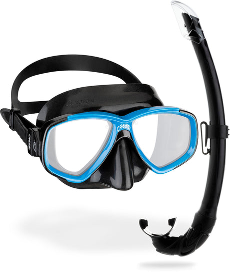 Cressi Perla + Mexico Combo - Black/blue