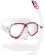 Cressi Perla + Mexico Combo - Clear/pink