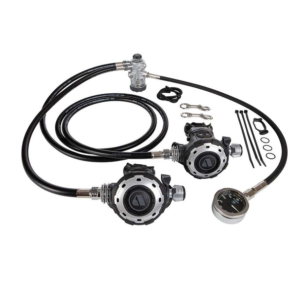 MTX-RC Single Cylinder Long Hose DIN Regulator Set