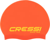 Cressi Ricky Jr Swim Cap - Red/yellow