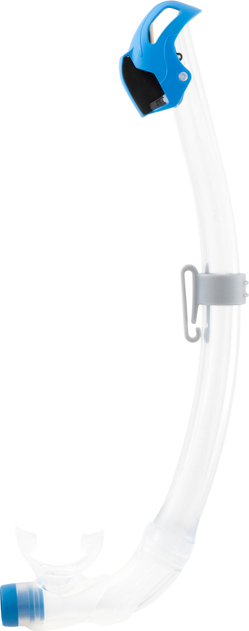 Cressi Seal Dry Snorkel - Clear/azure