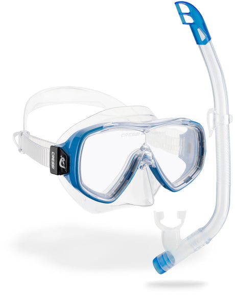 Cressi Ondina Jr + Top Combo - Clear/blue