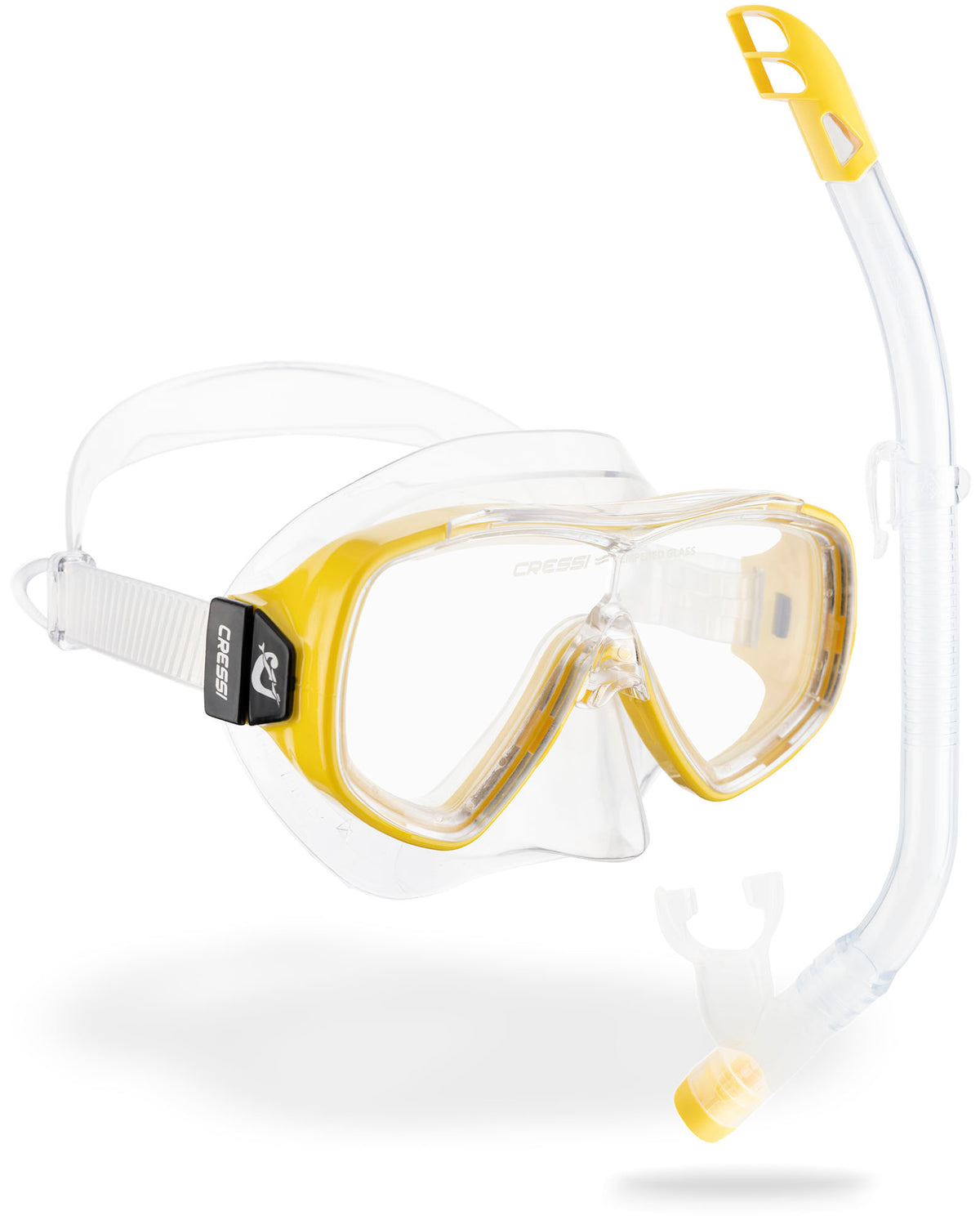 Cressi Ondina Jr + Top Combo - Clear/yellow
