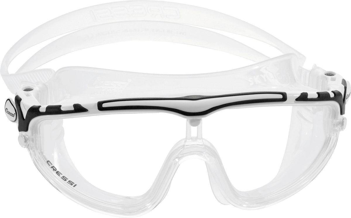 Cressi Skylight Goggles - Clear/white black