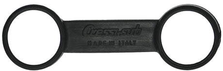 Cressi Snorkel Keeper - Gringo (black)