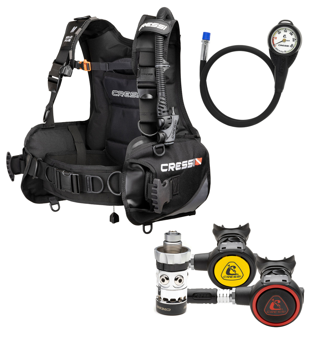 Cressi - Solid Plus Set