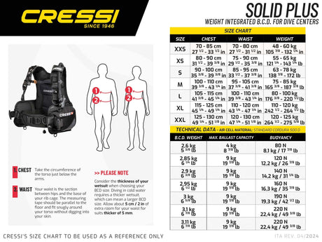 Cressi - Solid Plus BCD