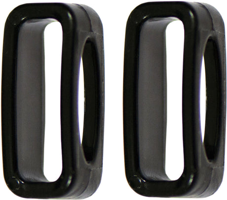 Cressi Mask Strap Loops (2pcs) - Small / Black