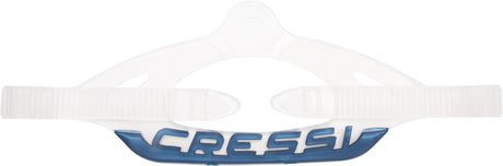 Cressi Mask Strap Professional Series Group C - Clear/blue metal