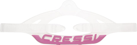 Cressi Mask Strap Professional Series Group C - Clear/pink