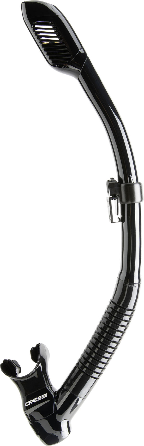 Cressi Dry Snorkel - Black/black