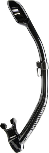 Cressi Dry Snorkel - Black/black