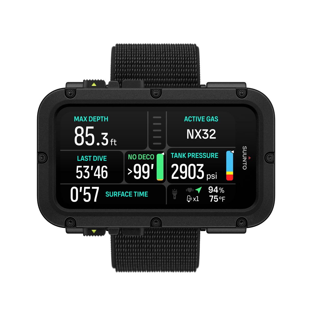 Suunto Nautic Dive Computer – Elastic Textile