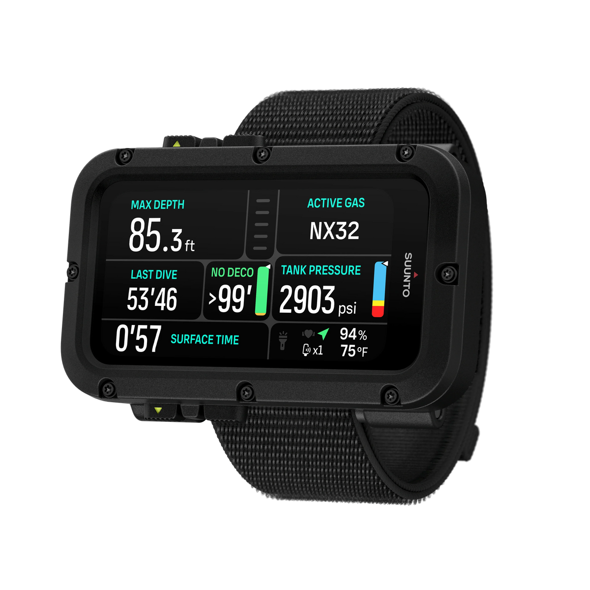 Suunto Nautic Dive Computer – Elastic Textile