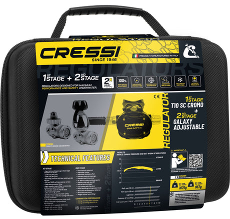 T10-SC Cromo/Galaxy R Regulator - Din