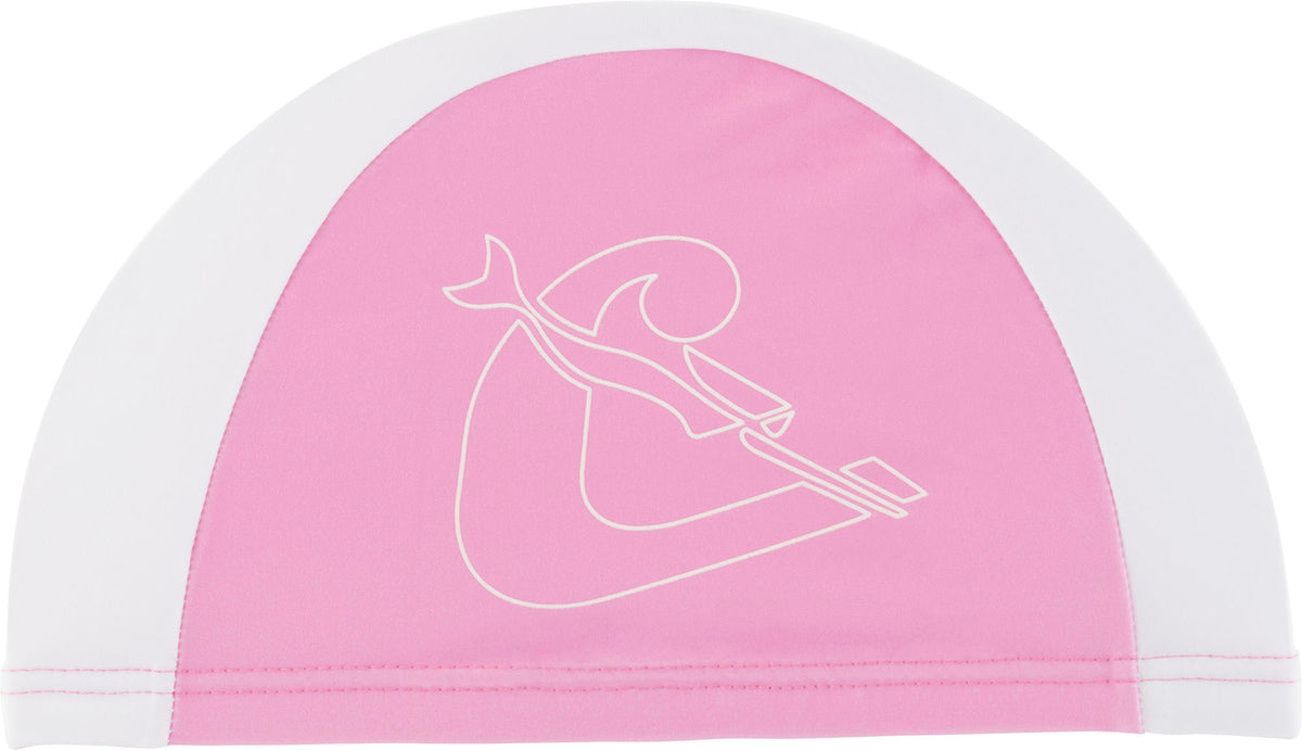 Cressi Tago Junior Swim Cap Spandex - Pink/white