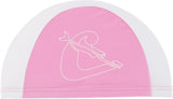 Cressi Tago Junior Swim Cap Spandex - Pink/white